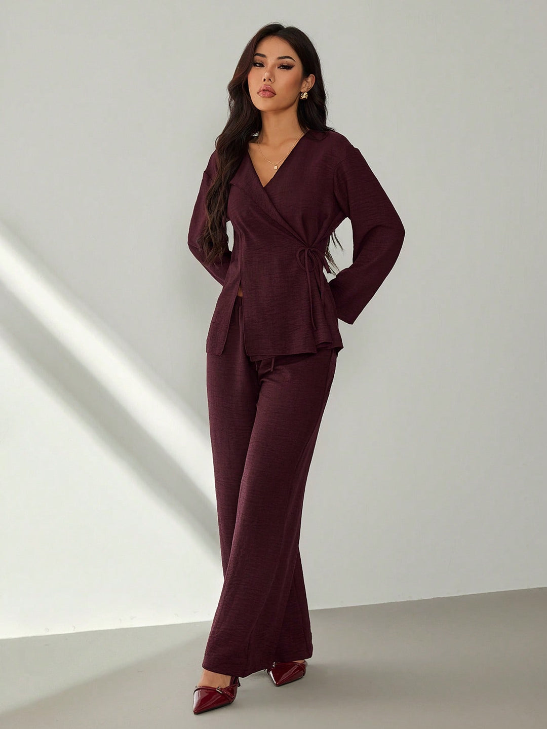SHEIN együttes, meggypiros