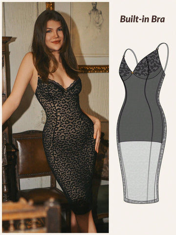 Rochie midi SHEIN, negru
