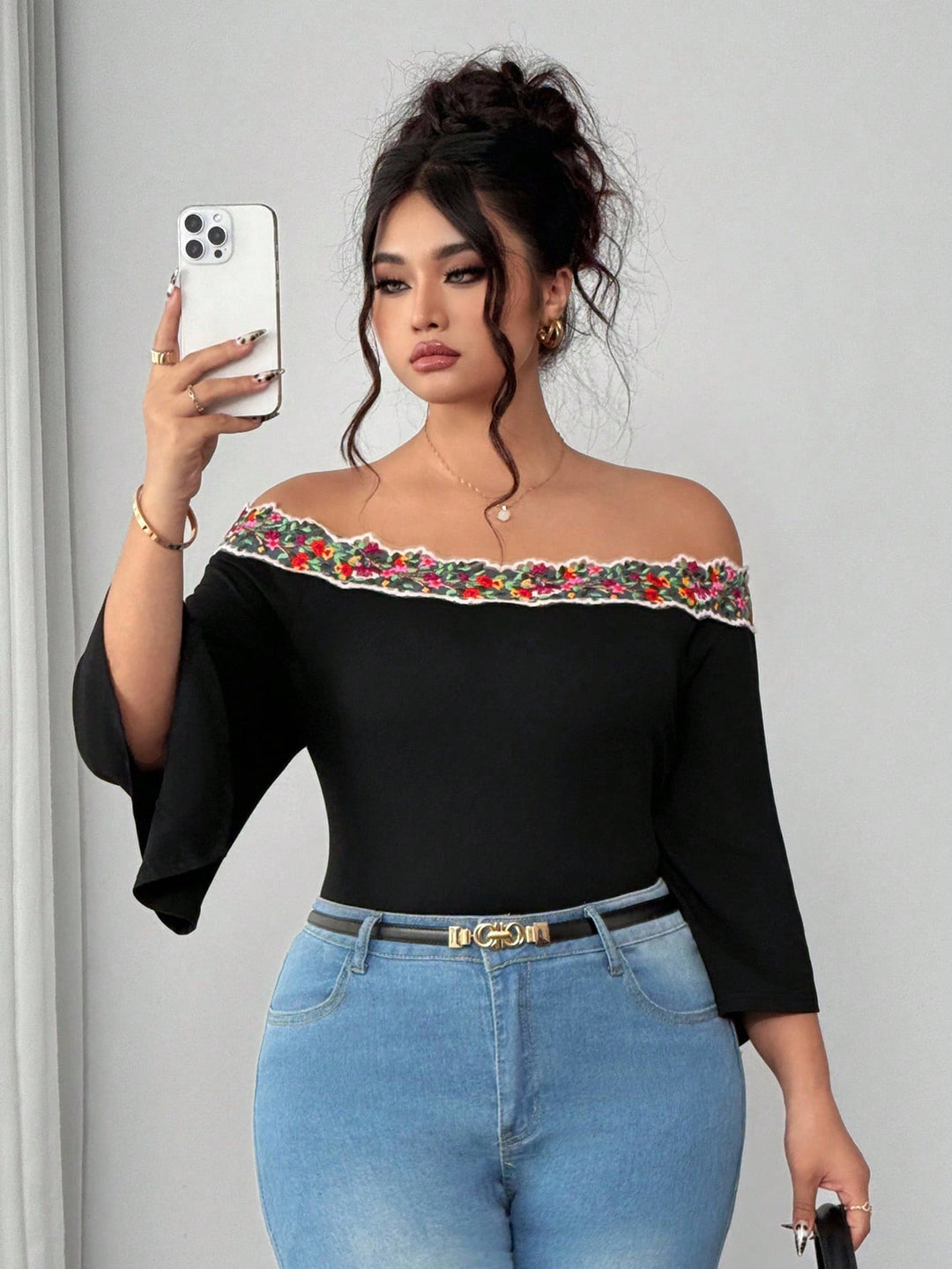 Tricou SHEIN, negru