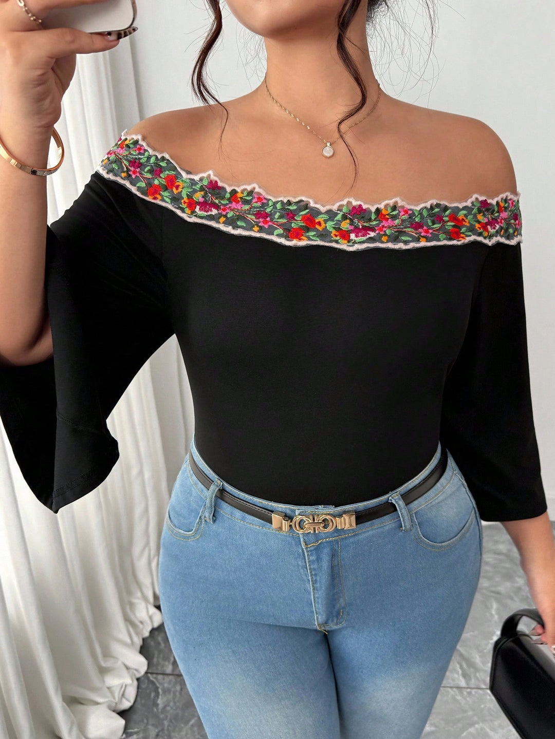 Tricou SHEIN, negru