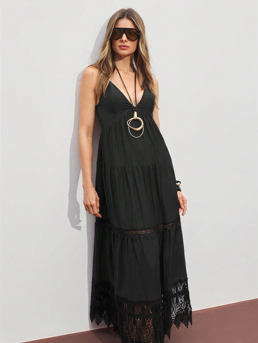 Rochie midi SHEIN, negru