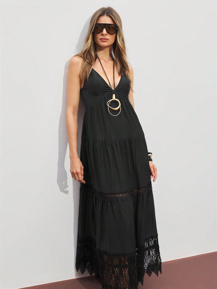 Rochie midi SHEIN, negru