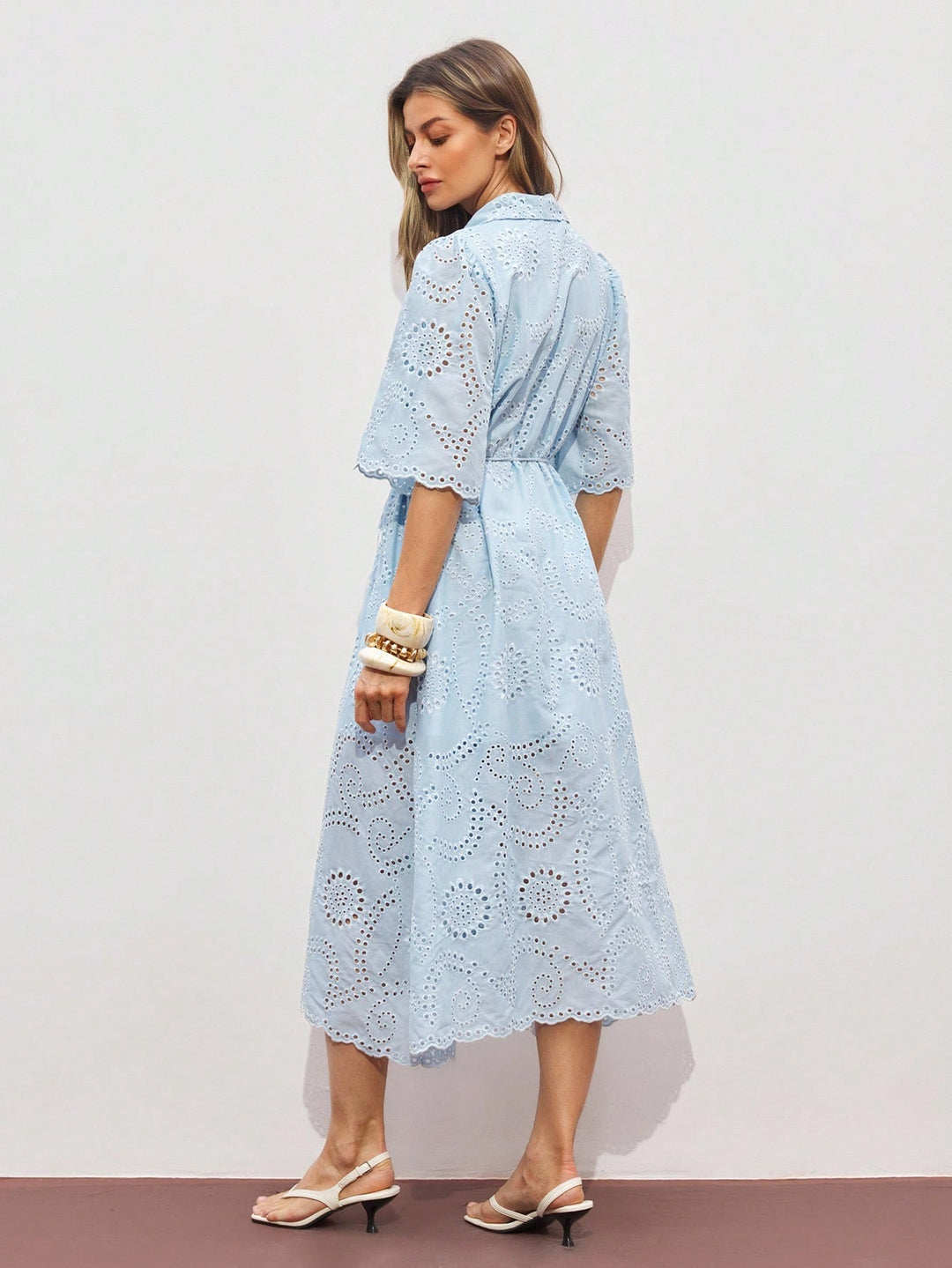 Rochie maxi SHEIN, albastru