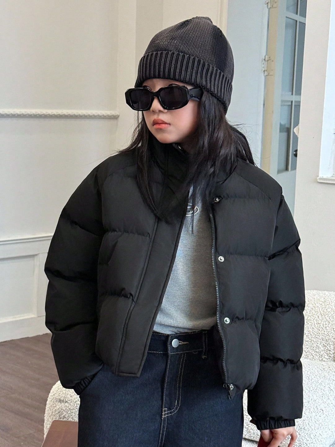 Palton SHEIN, negru