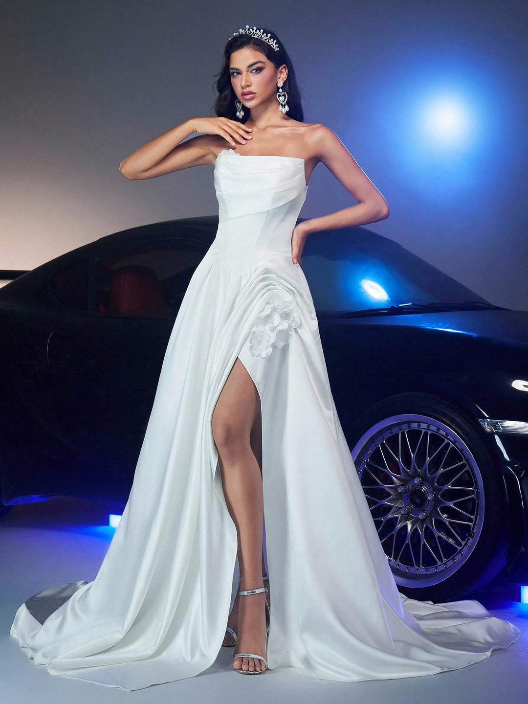 Rochie de mireasă SHEIN, alb
