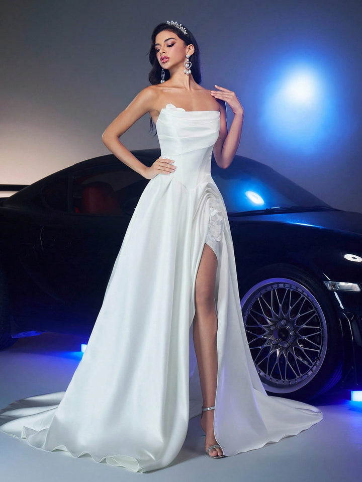 Rochie de mireasă SHEIN, alb