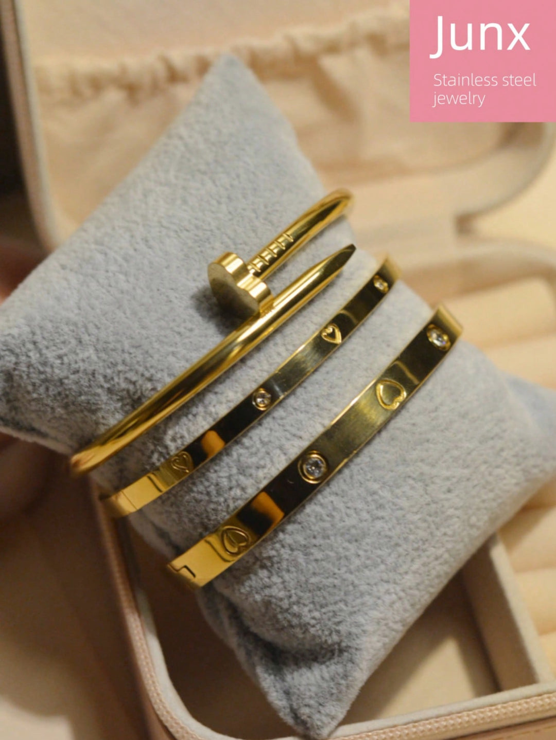 SHEIN ékszerszett, arany