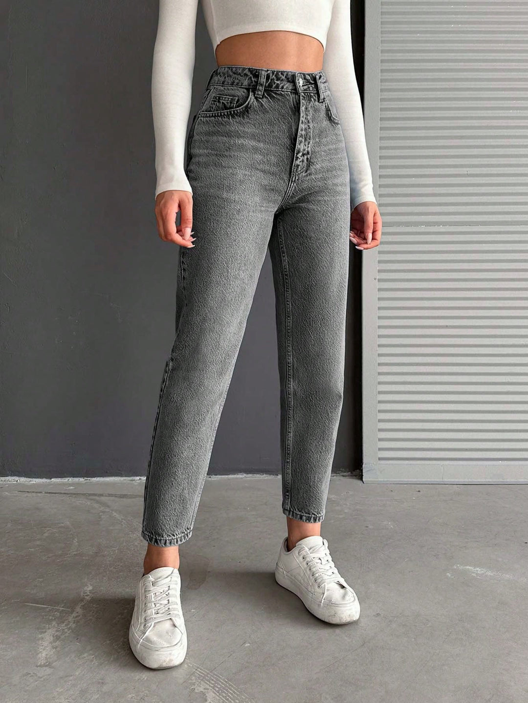 Jeans SHEIN, gri