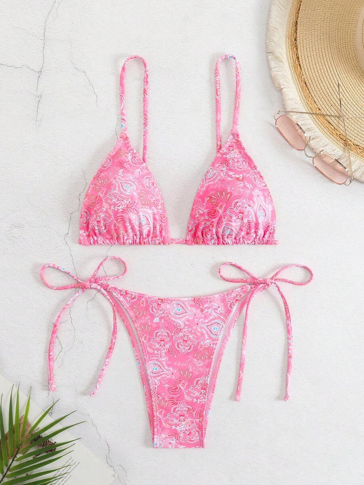 Costum de baie SHEIN, roz