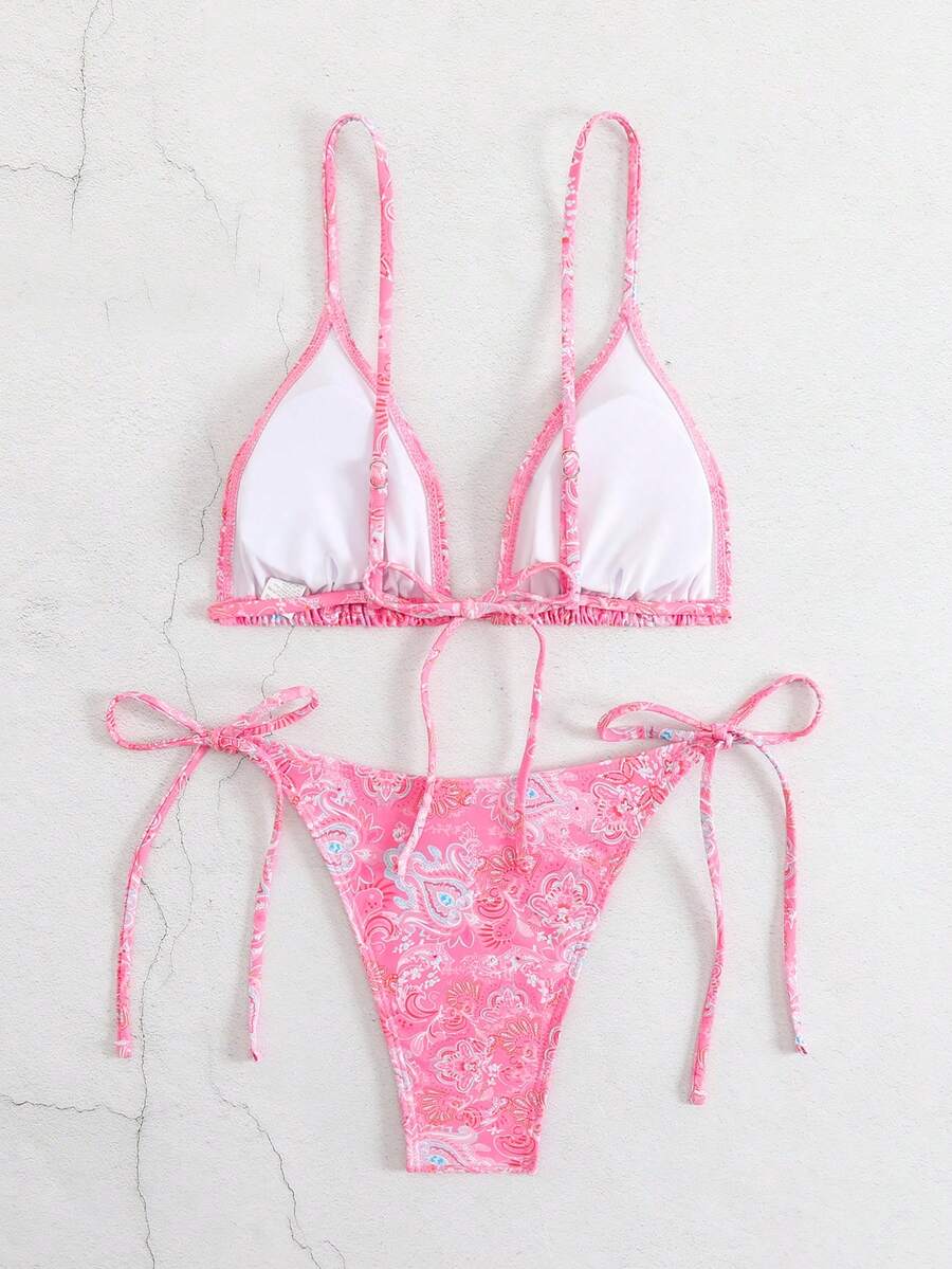 Costum de baie SHEIN, roz