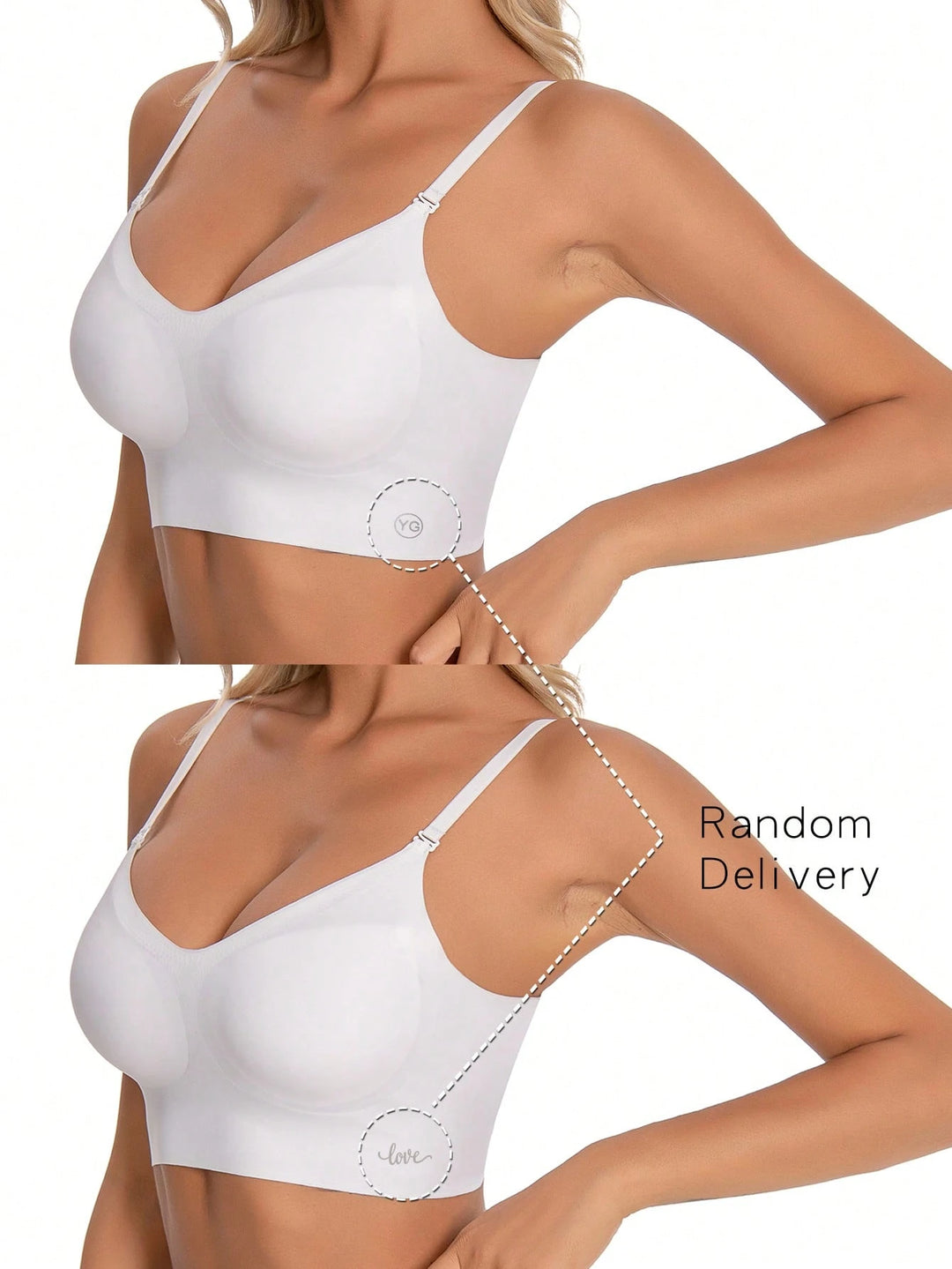 Bustier SHEIN, fehér