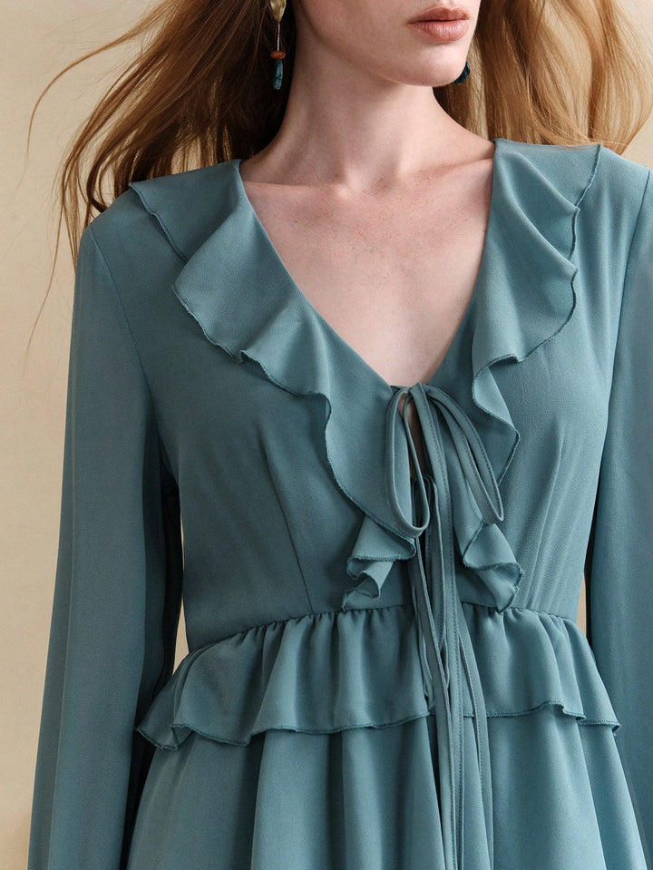 Rochie maxi Shein, albastru
