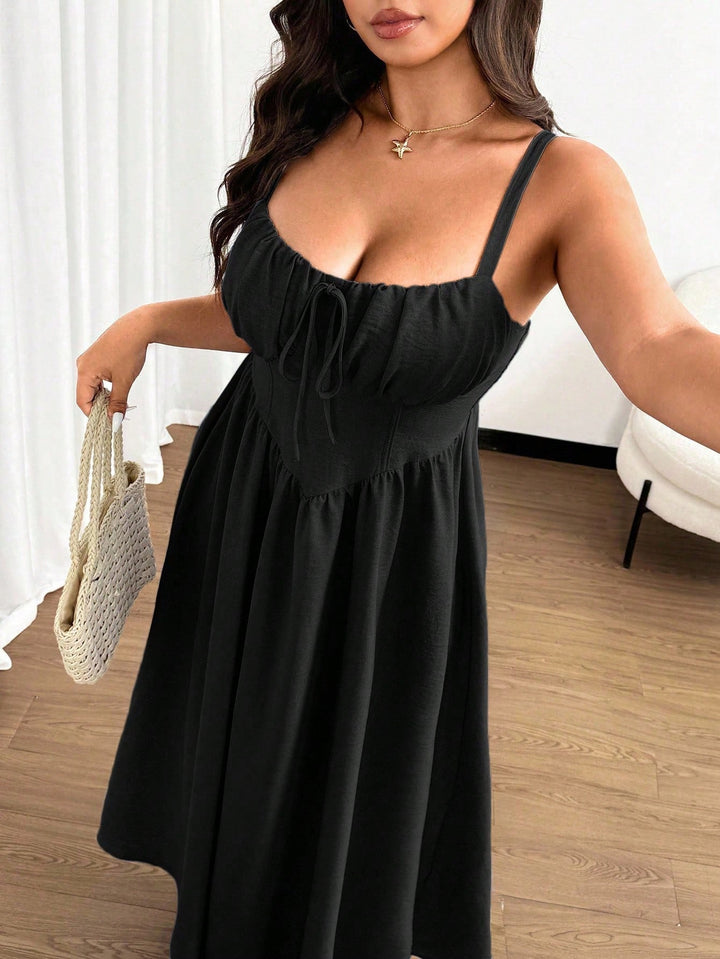 Rochie maxi SHEIN, negru