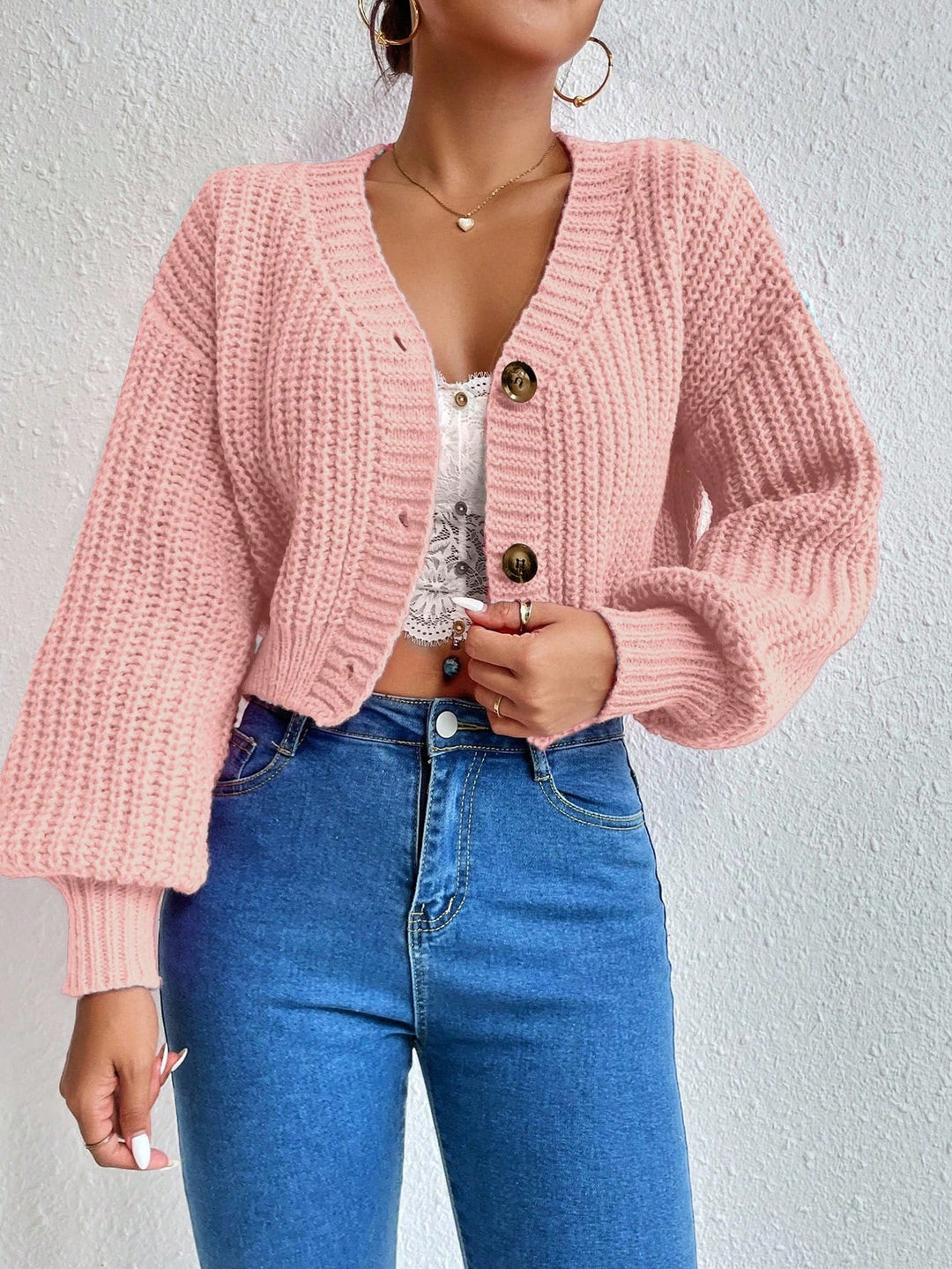 Cardigan SHEIN, roz