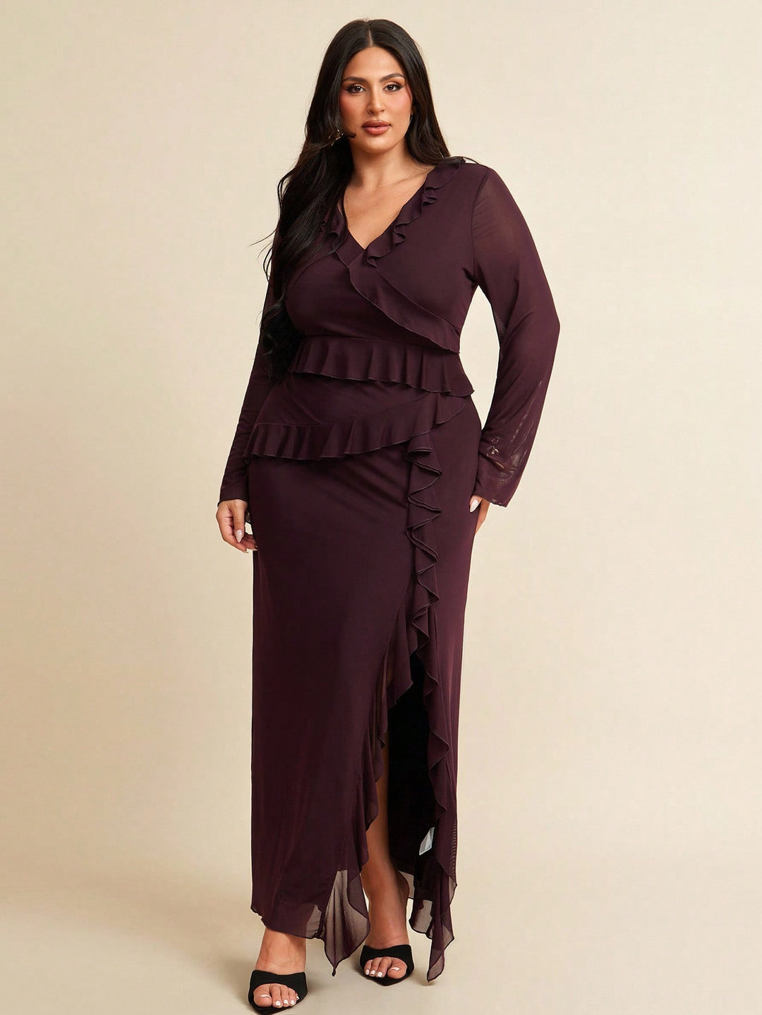 Rochie SHEIN, maro