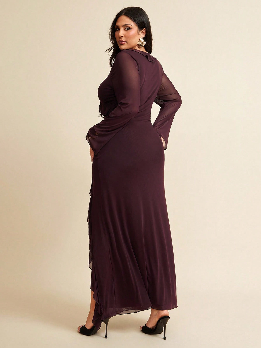 Rochie SHEIN, maro