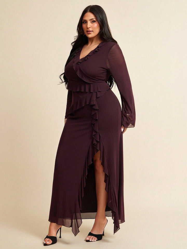 Rochie SHEIN, maro