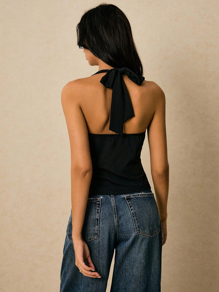 SHEIN top, fekete