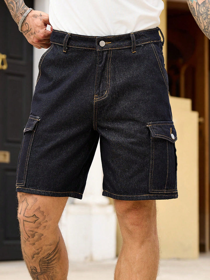 Pantaloni scurți SHEIN, negru