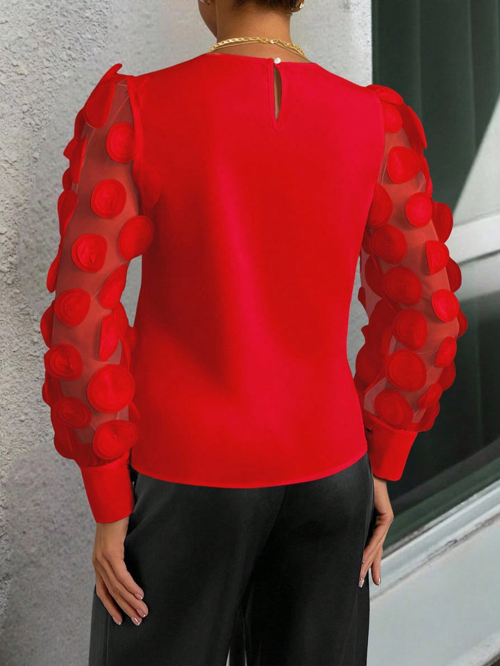 SHEIN blúz, piros