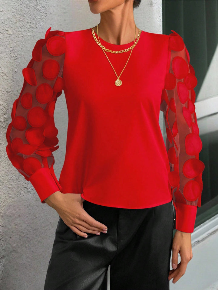 SHEIN blúz, piros