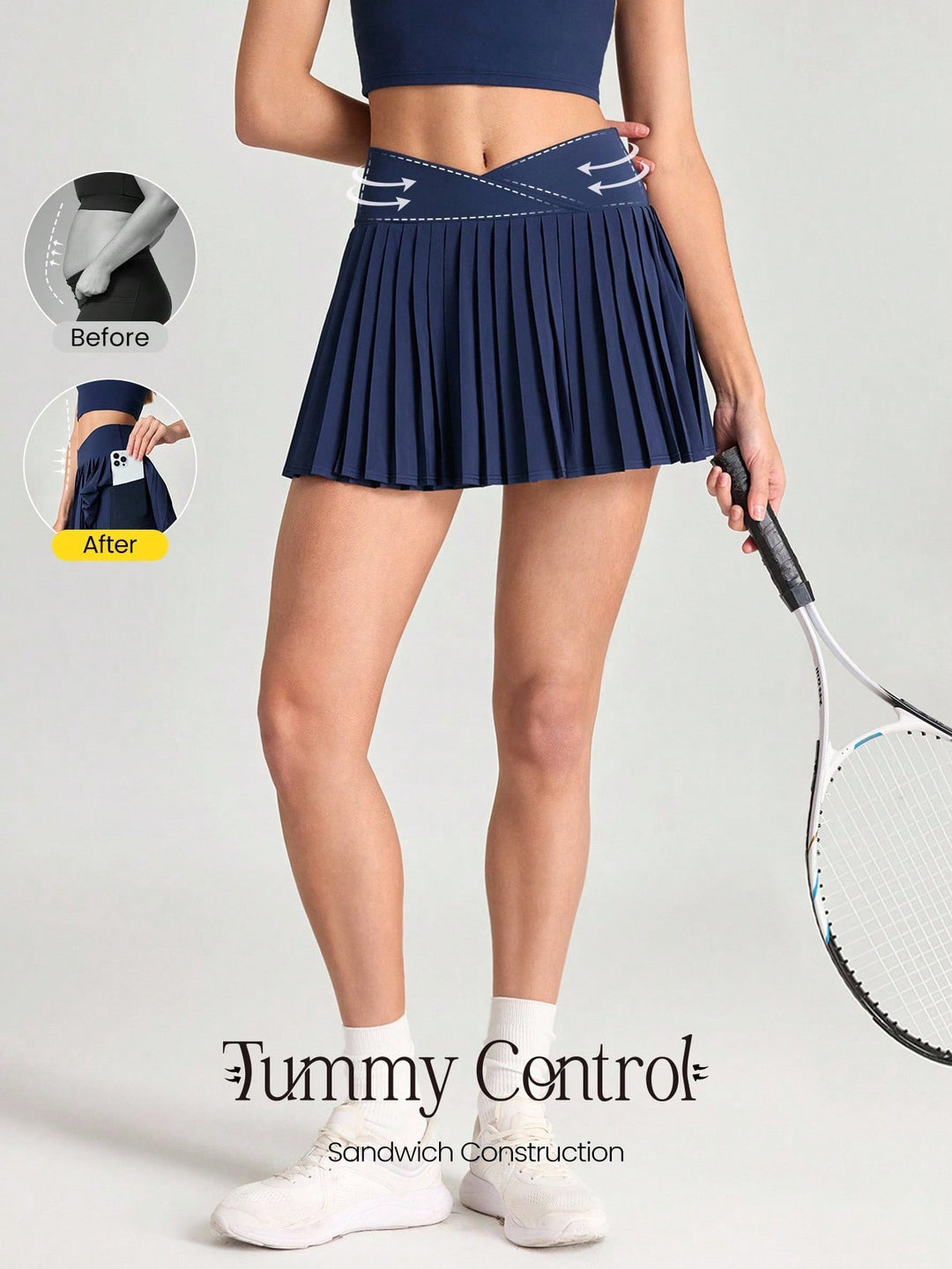 SHEIN culottes, kék