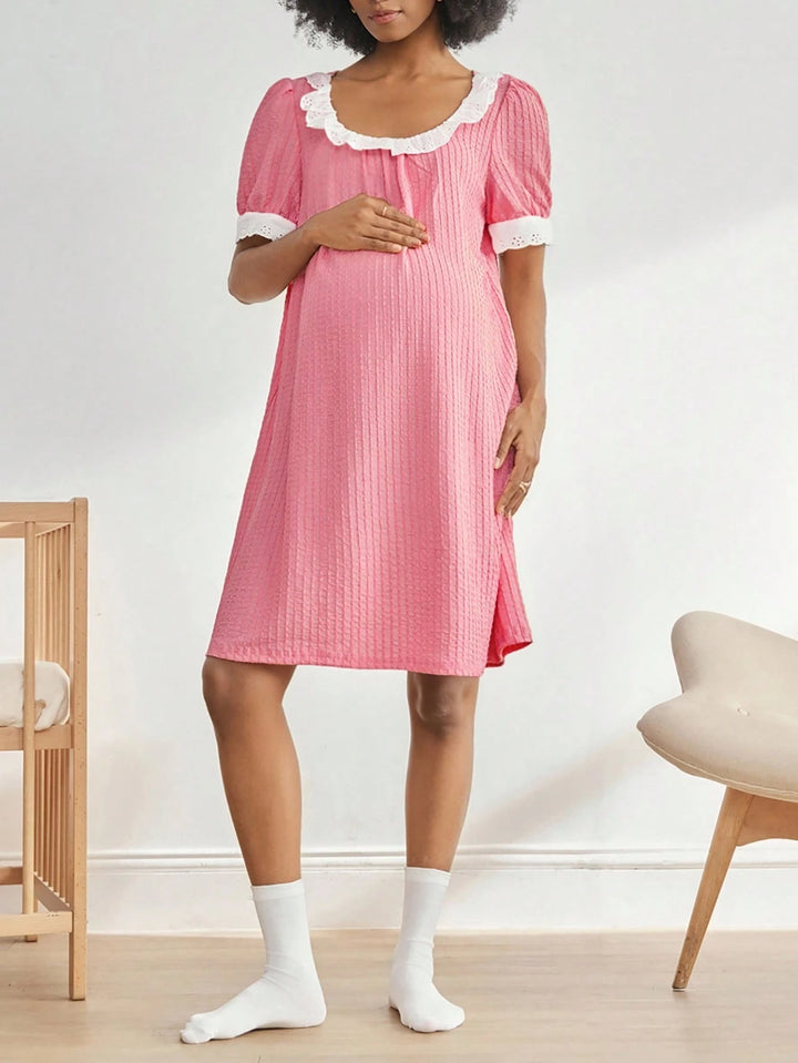 Rochie de noapte SHEIN, roz