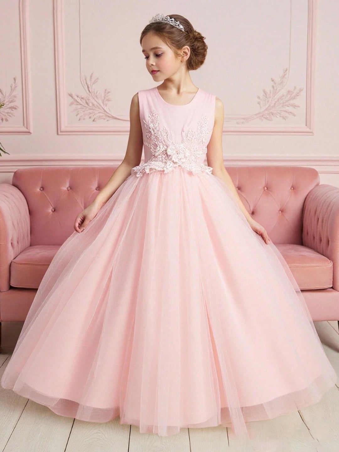 Rochie de ocazie SHEIN, roz