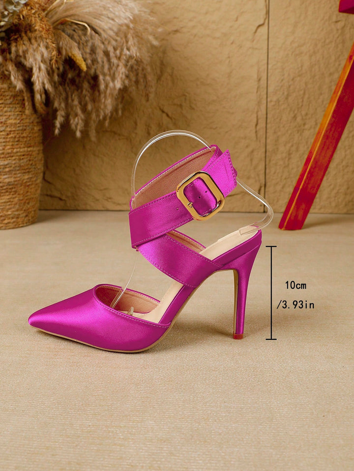 Pantofi cu toc SHEIN, roz