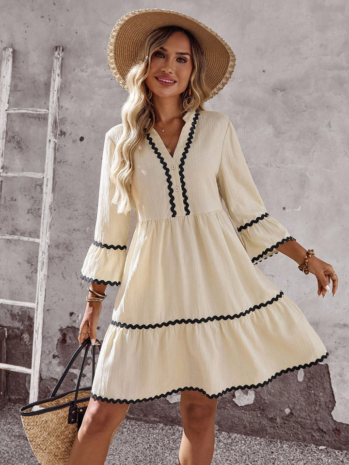 SHEIN rövid ruha, khaki