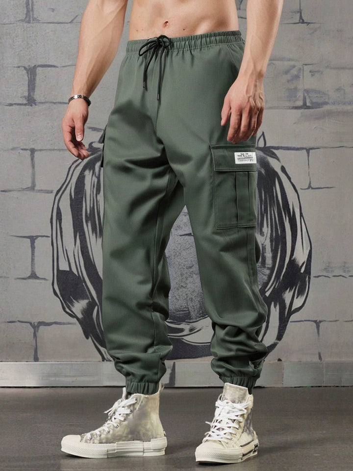 Nadrág SHEIN, khaki
