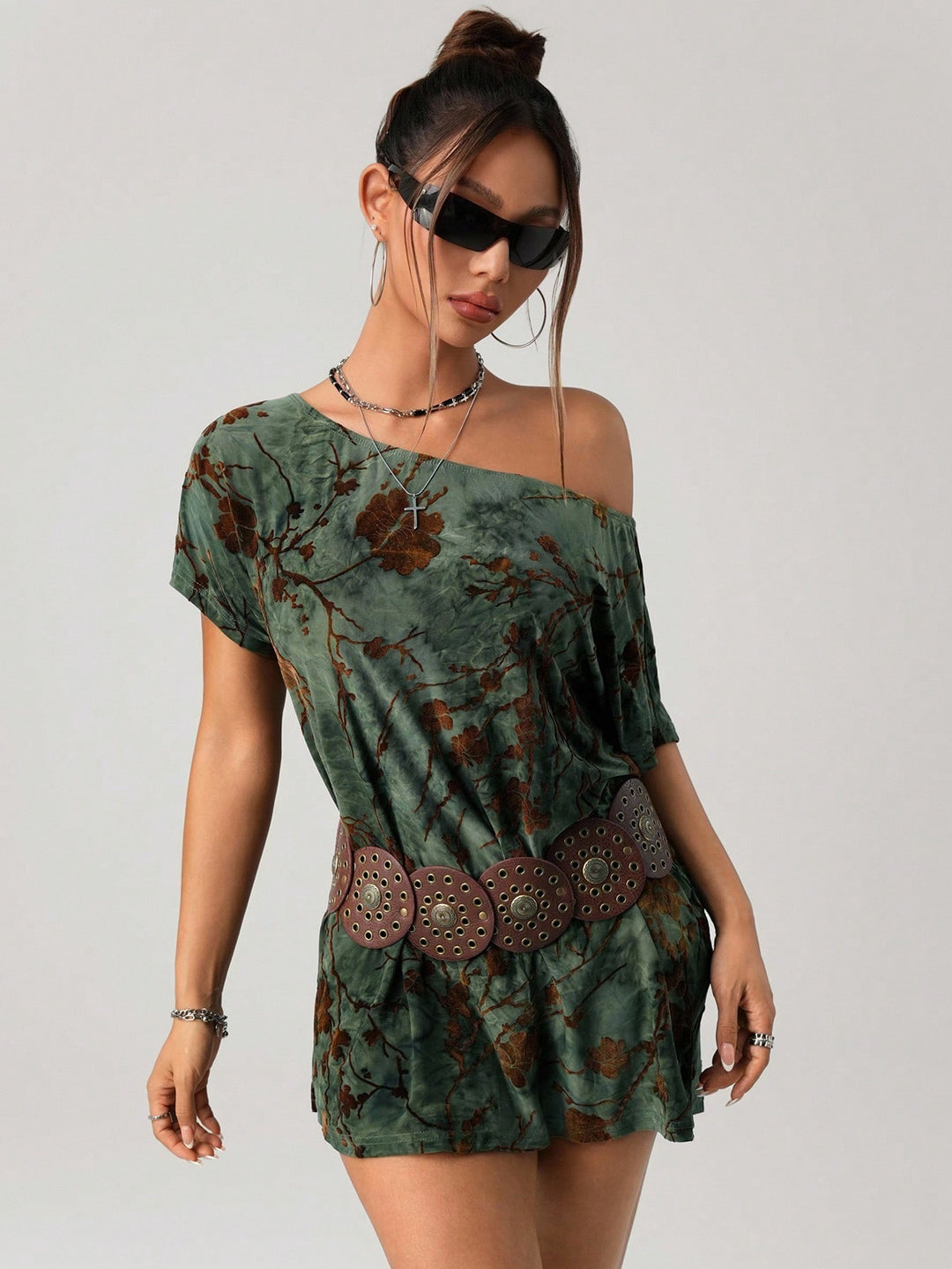Tricou SHEIN, verde