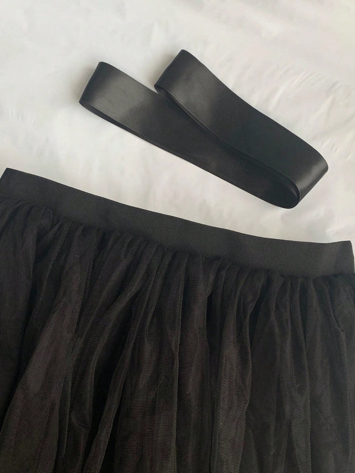 Fustă SHEIN, negru