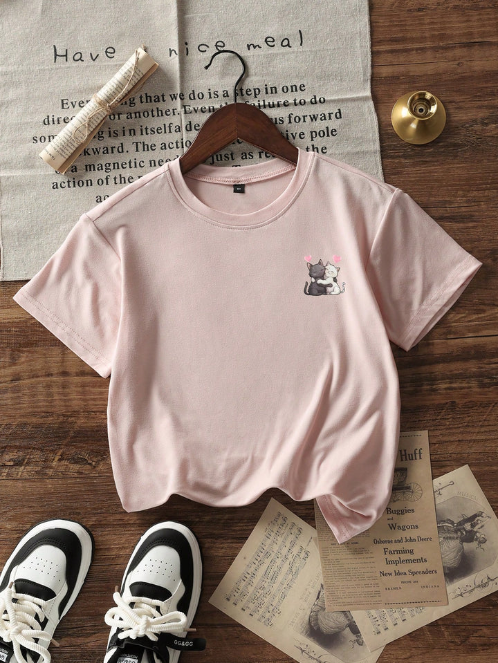 Tricou SHEIN, roz
