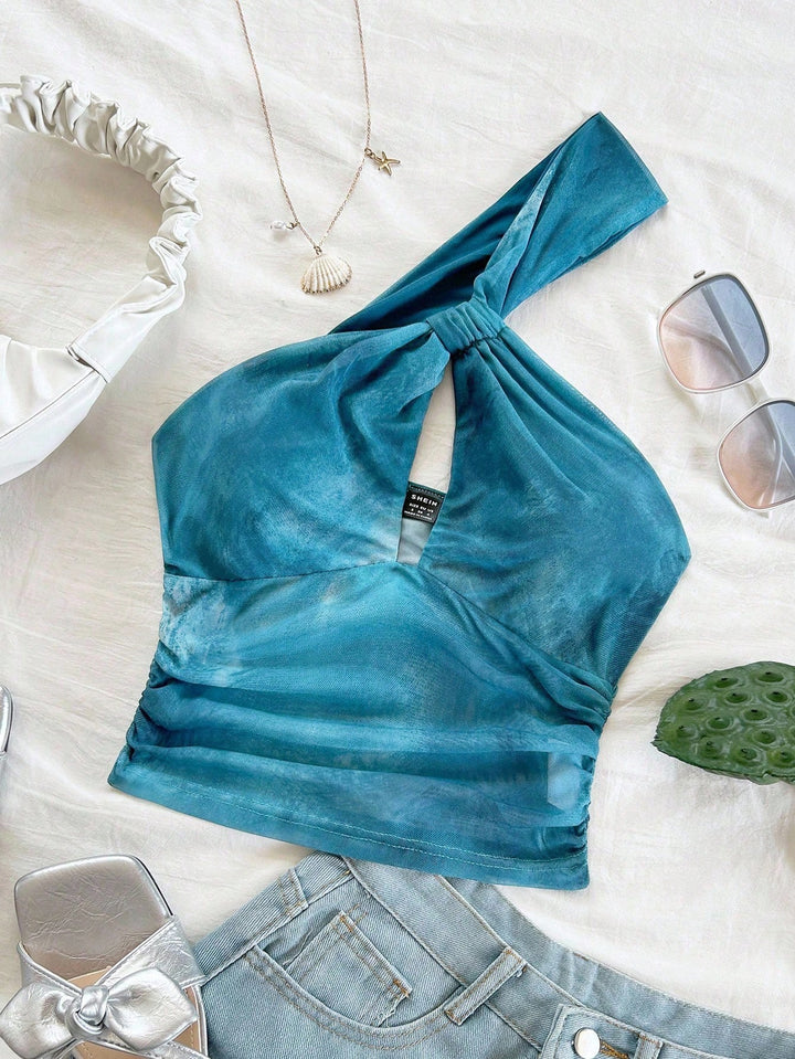 Top SHEIN, albastru