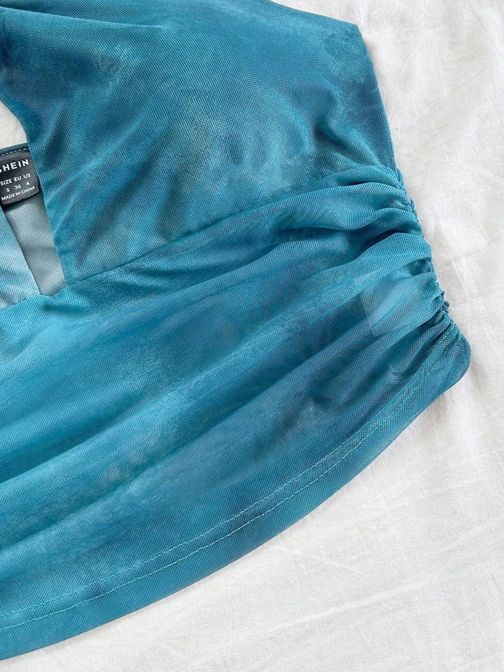 Top SHEIN, albastru
