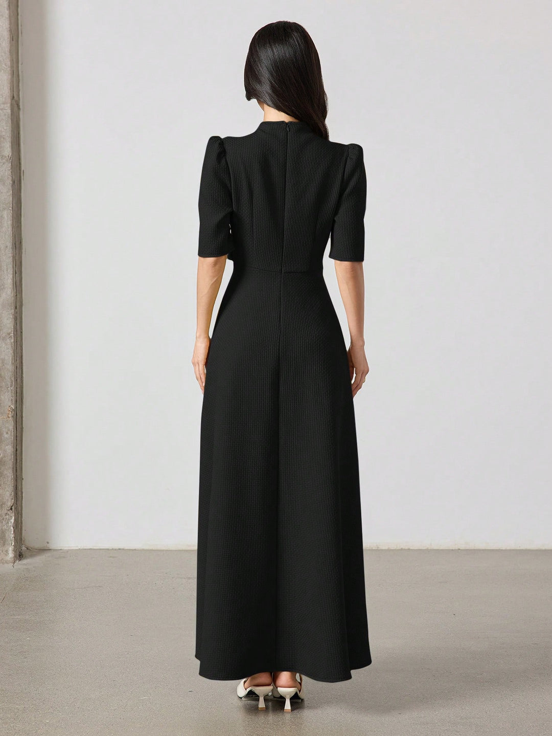SHEIN Maxi ruha, fekete