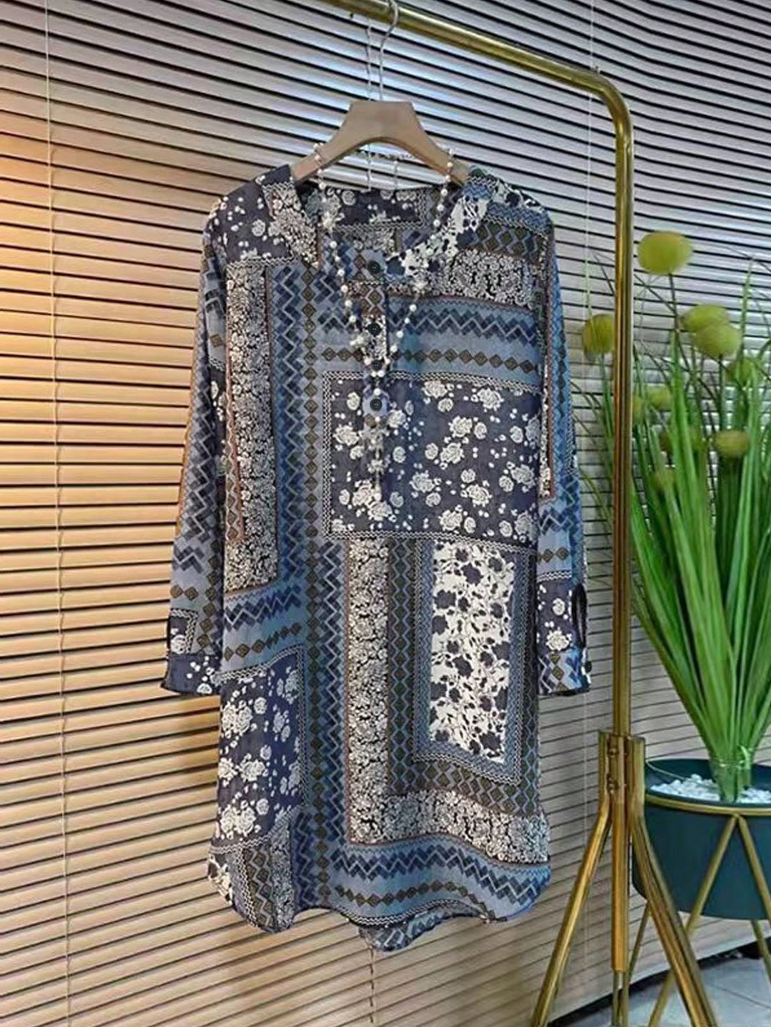 Bluză SHEIN, albastru