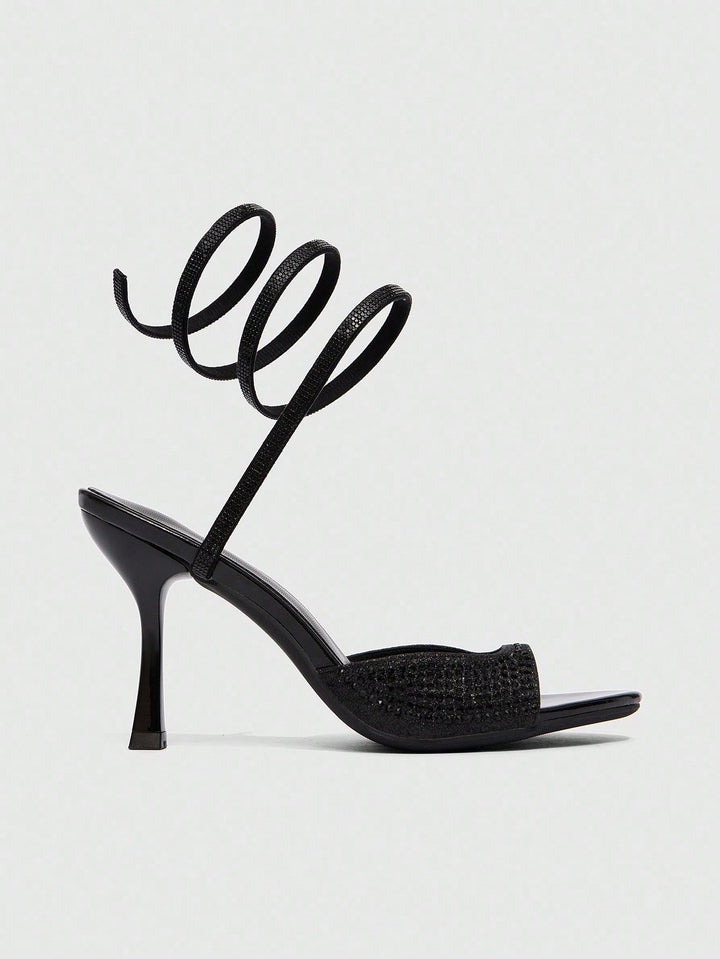 Sandale SHEIN, negru