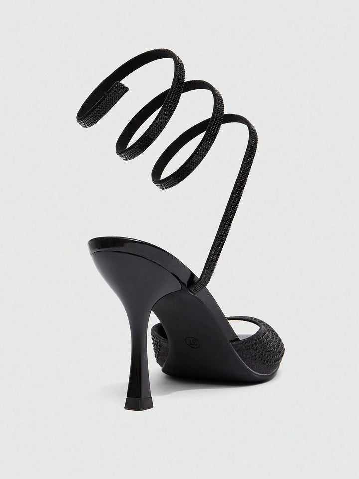 Sandale SHEIN, negru