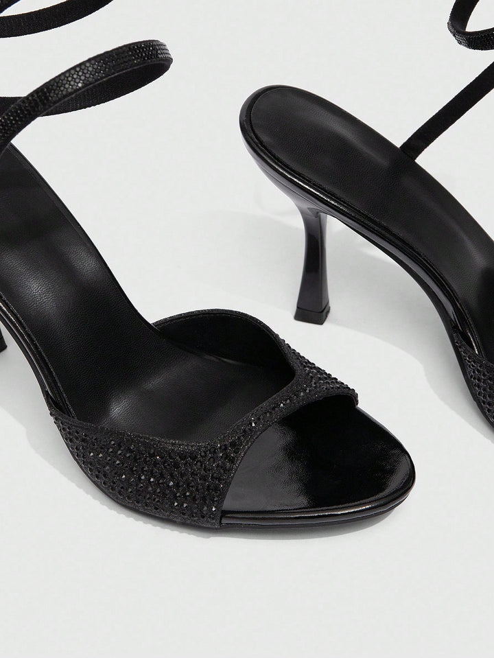 Sandale SHEIN, negru