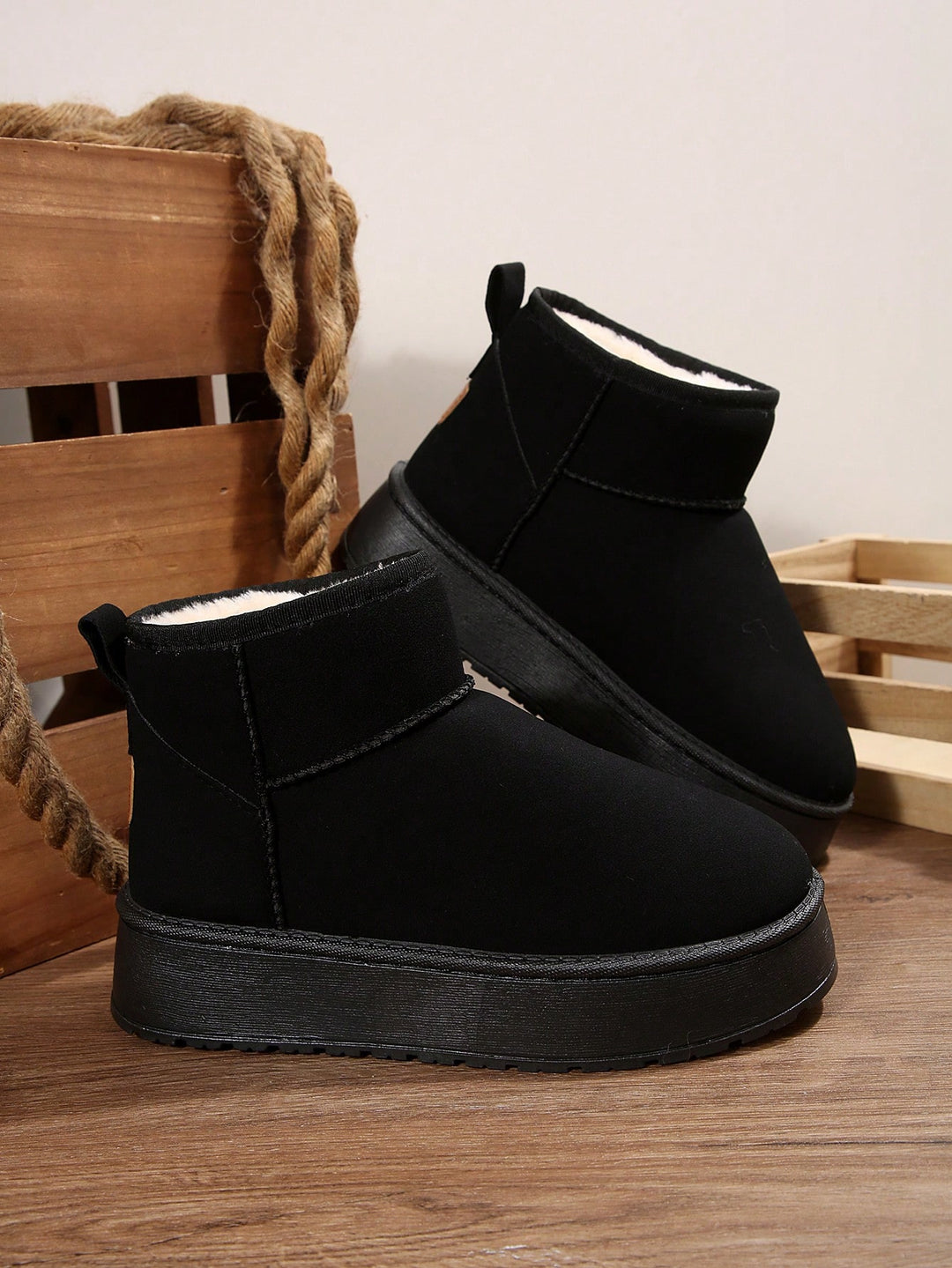 Cizme SHEIN, negru