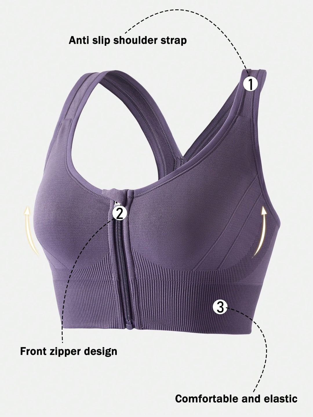 Bustieră sport SHEIN, mix culori