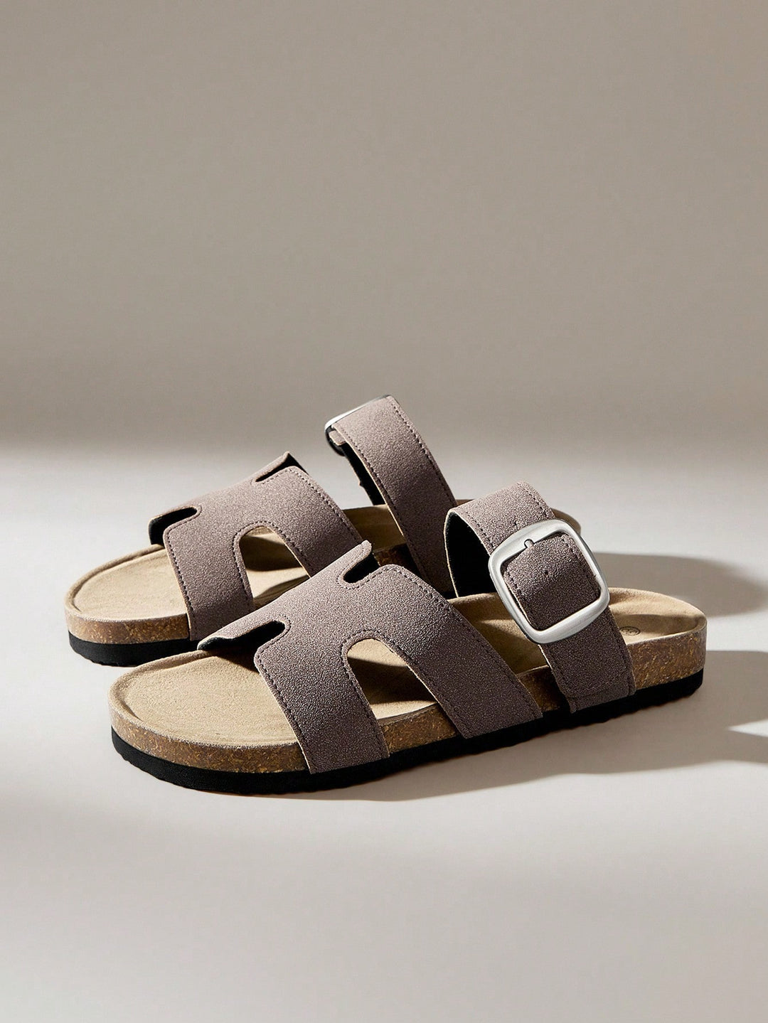 SHEIN papucs, barna