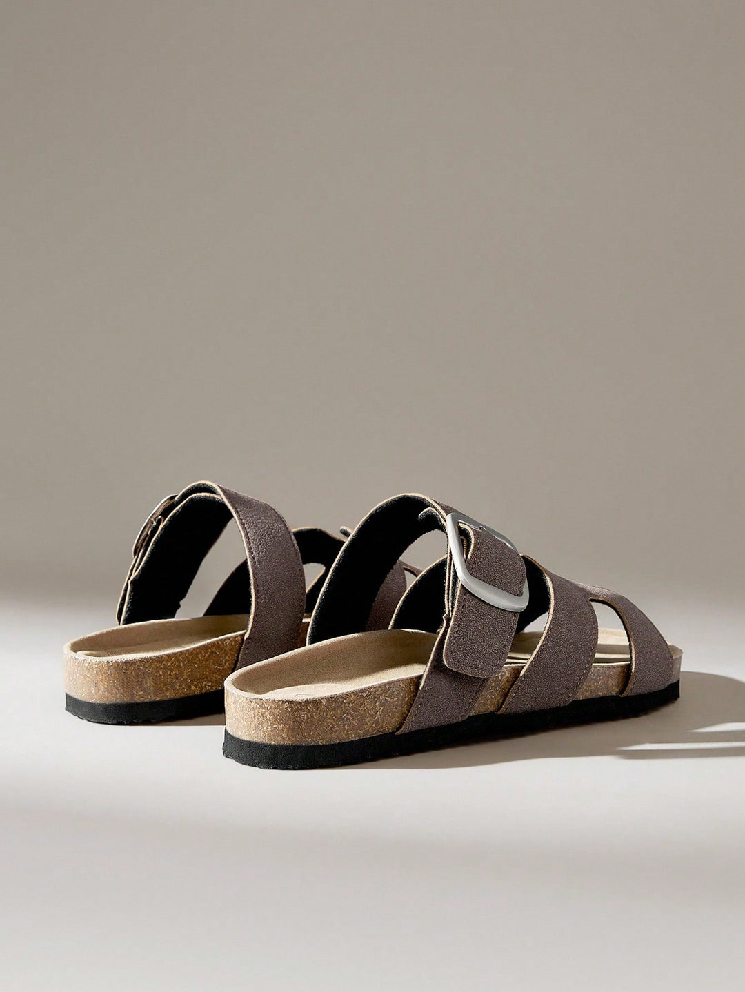 SHEIN papucs, barna