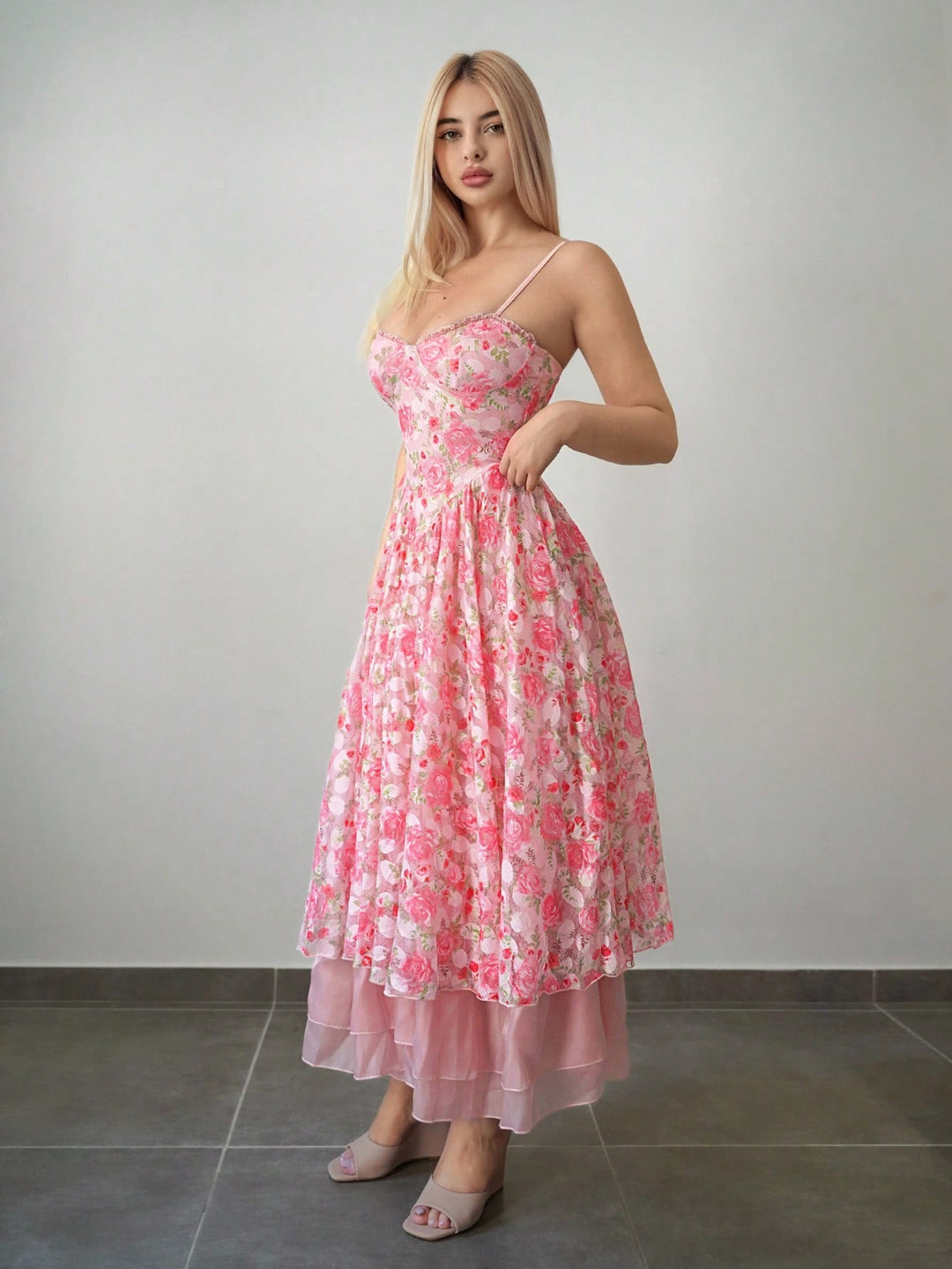 SHEIN Maxi ruha, mix színek