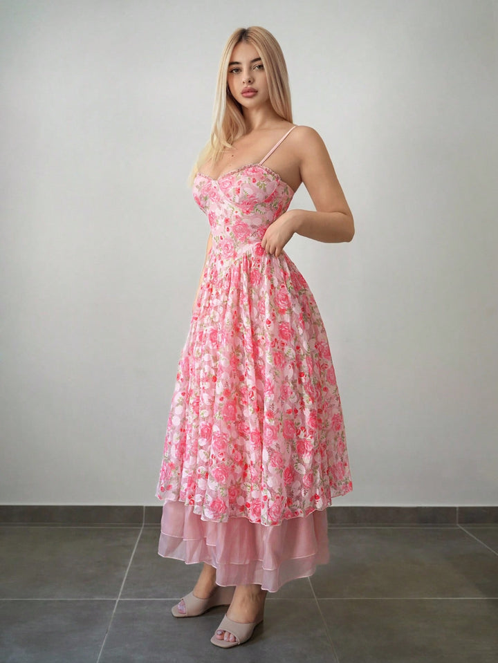 SHEIN Maxi ruha, mix színek