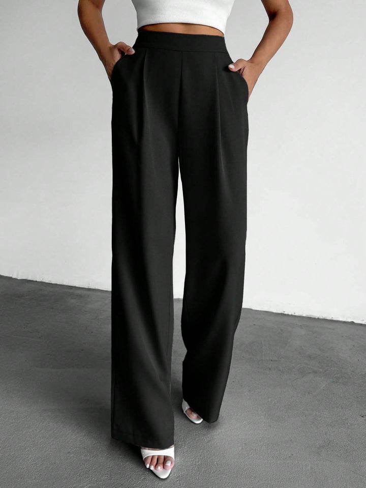 Pantaloni SHEIN, negru