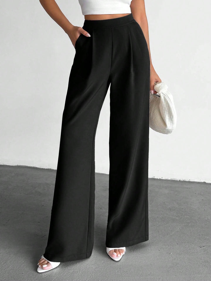 Pantaloni SHEIN, negru