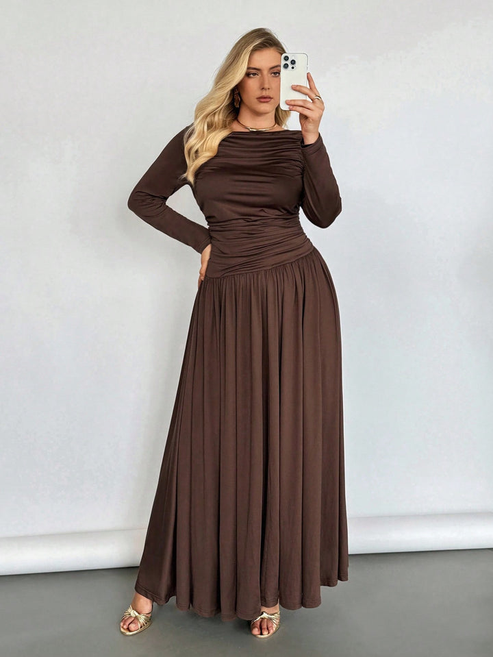 Rochie SHEIN, maro